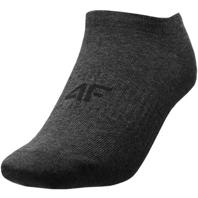 4F Womens Everyday Socks - Gray Melange