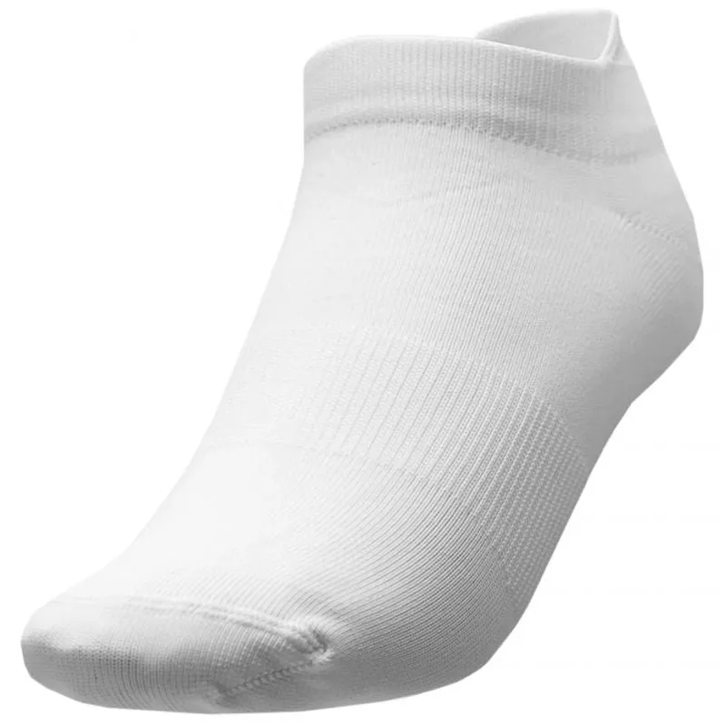 4F Womens Everyday Comfort Socks - White/Pink