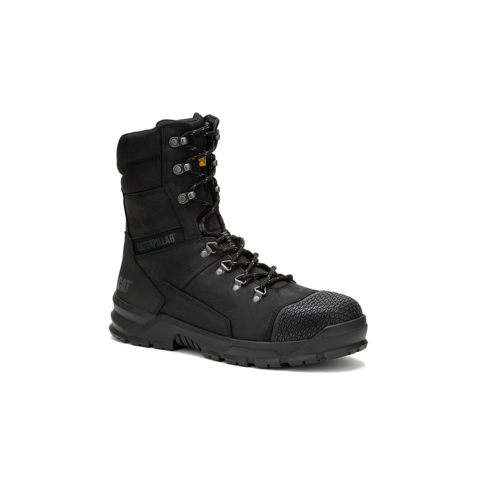 Accomplice Men's 8 X Steel-Toe Work Boots Wp Black