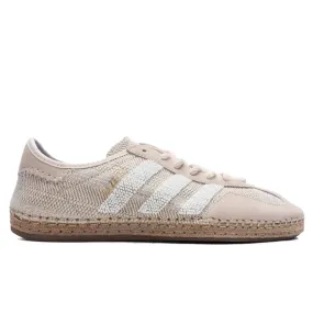 Limited Edition Adidas x Clot Gazelle Sneakers - Halo Ivory/White/Blue Bird