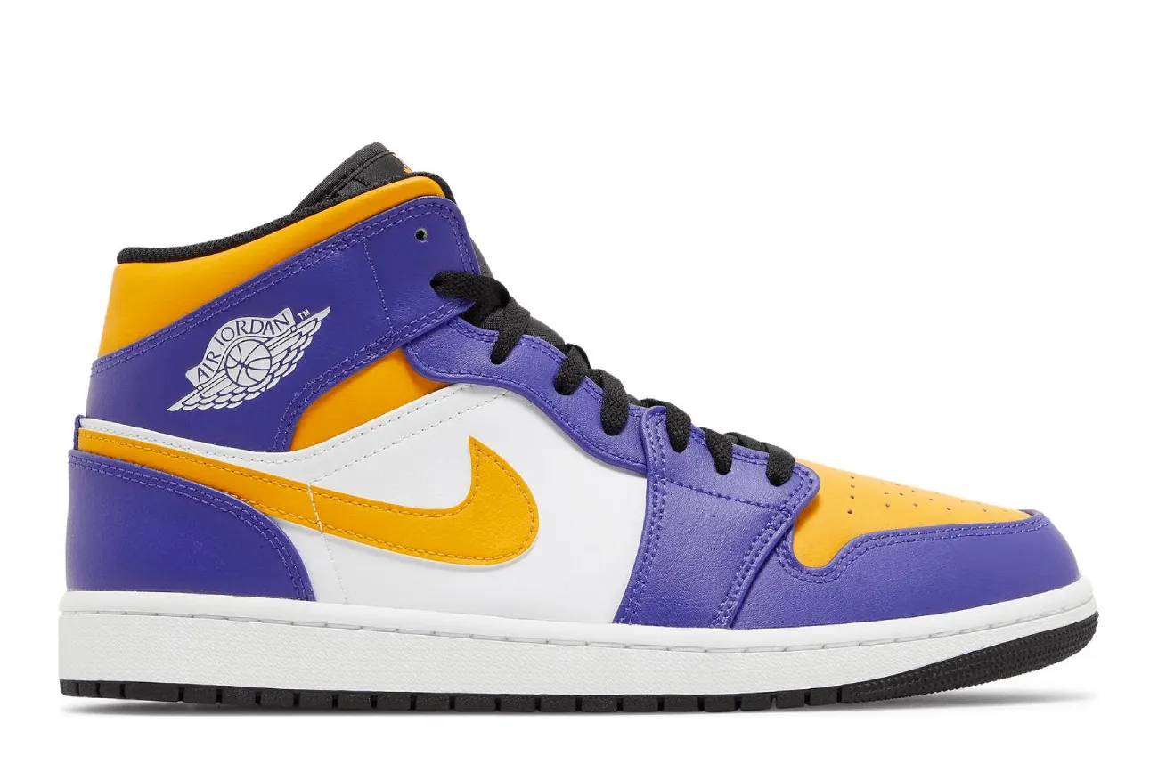 Air Jordan 1 Mid 'Lakers'