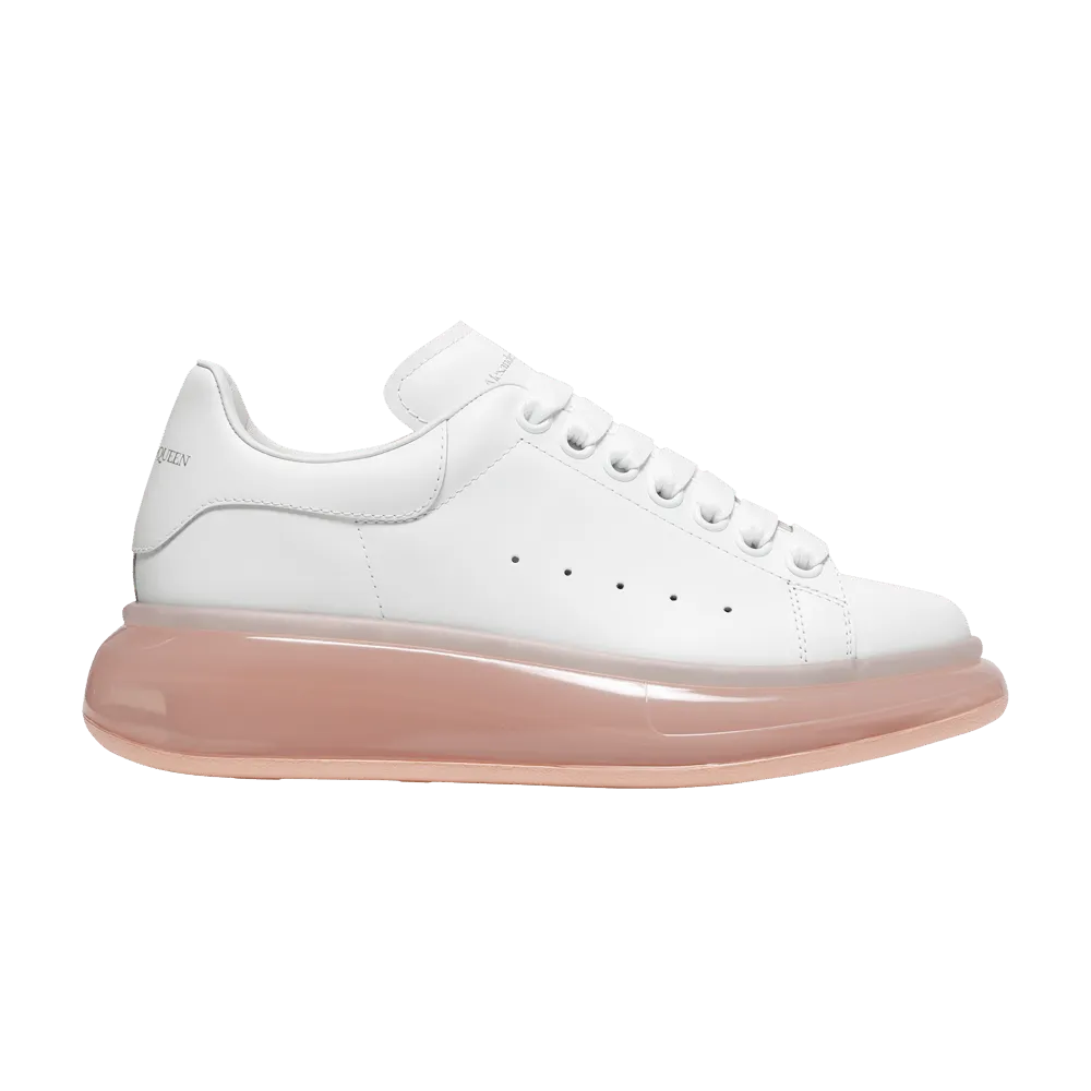 Alexander McQueen Wmns Oversized Sneaker 'White Rose Gold'