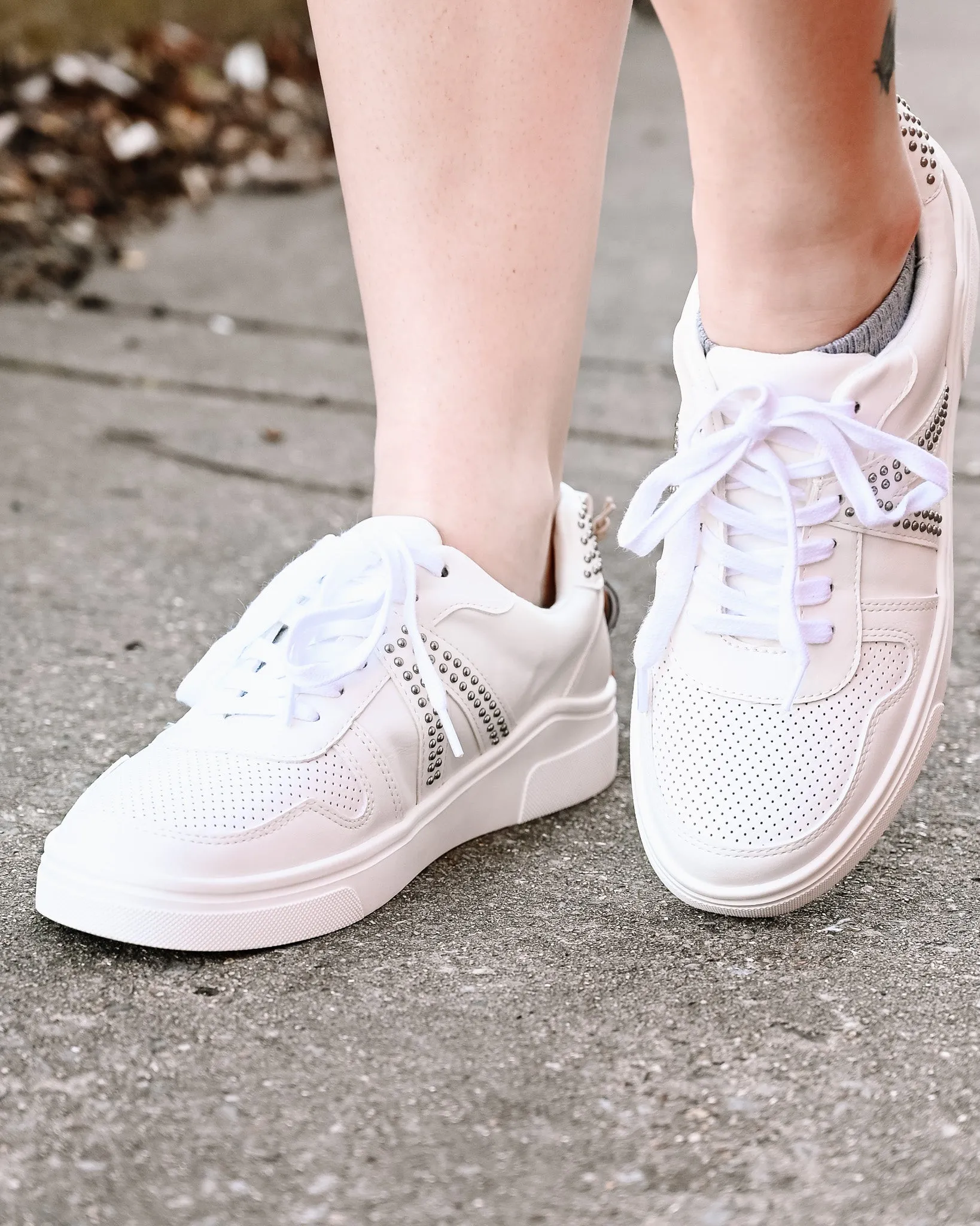 Alta Studded Sneaker