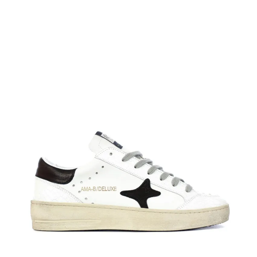 AMA BRAND SNEAKERS 2576 BIANCO-NERO