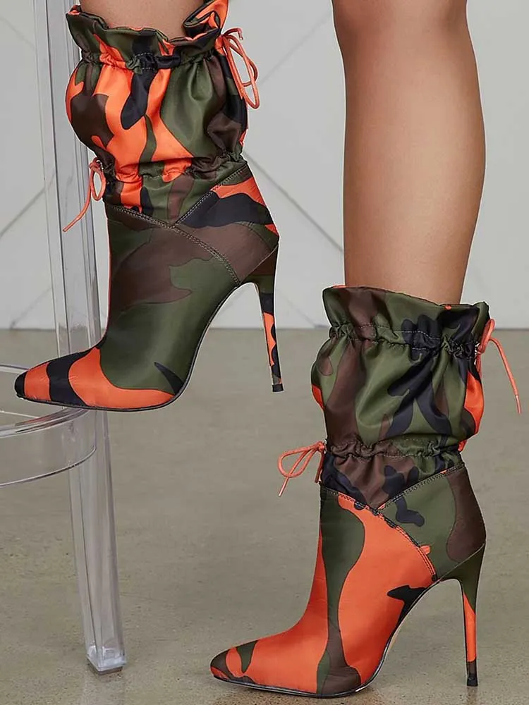 Ankle Camo Boots