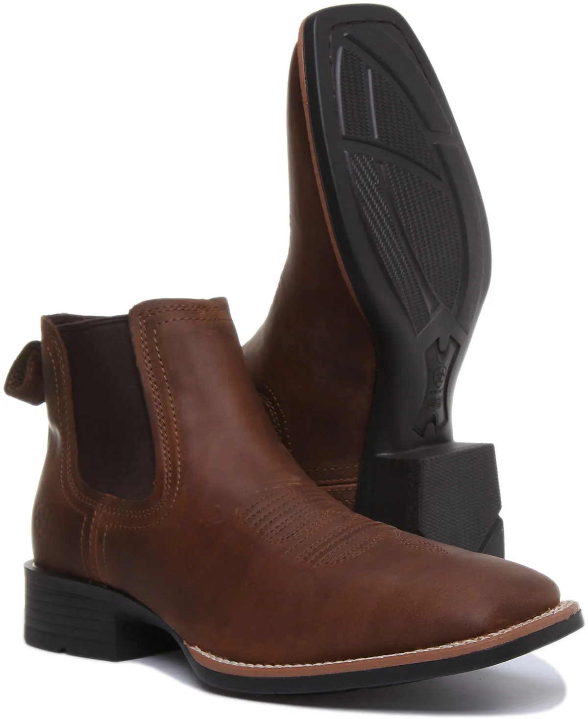 Ariat Sport Booker Chelsea Boot In Tan For Men