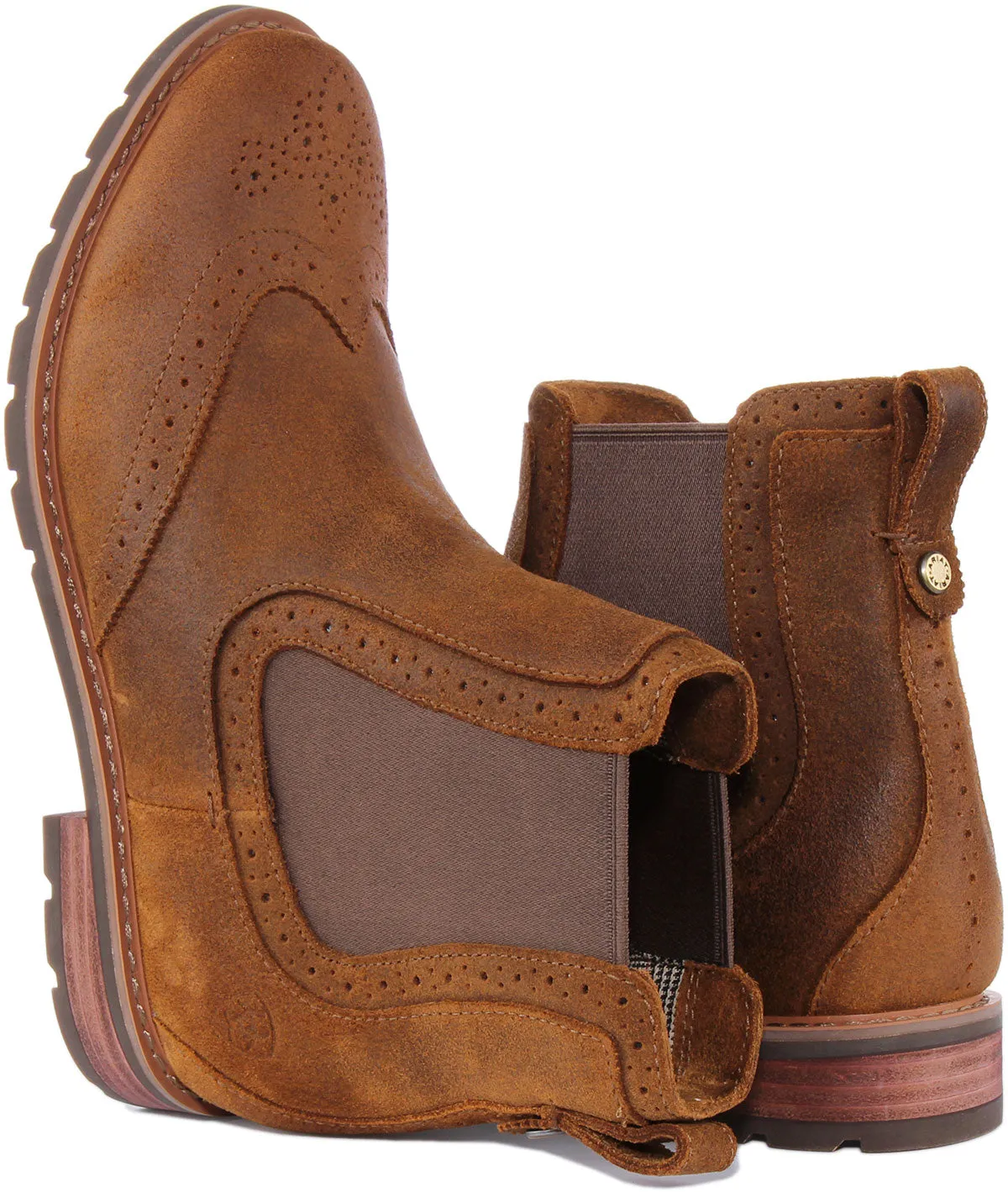 Ariat Wexford Brogue In Brown For Women