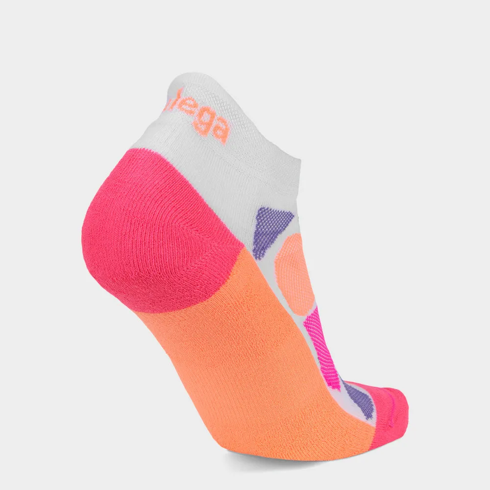 Balega Unisex Hidden Enduro Running Sock Pink/Multi _ 180803 _ Pink