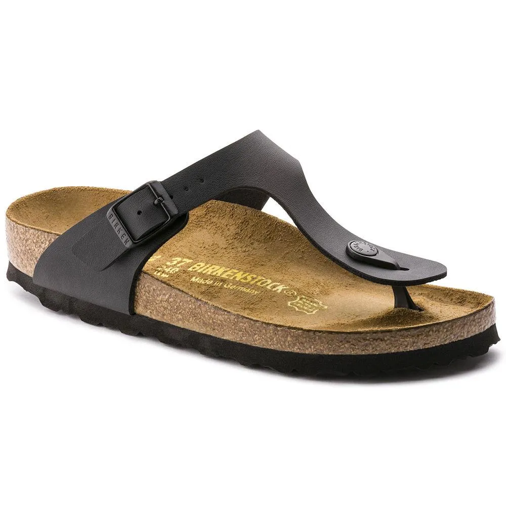 Birkenstock Women's Gizeh Black Birko-Flor