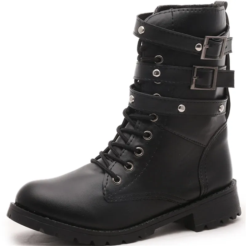 Black boots  KF25029