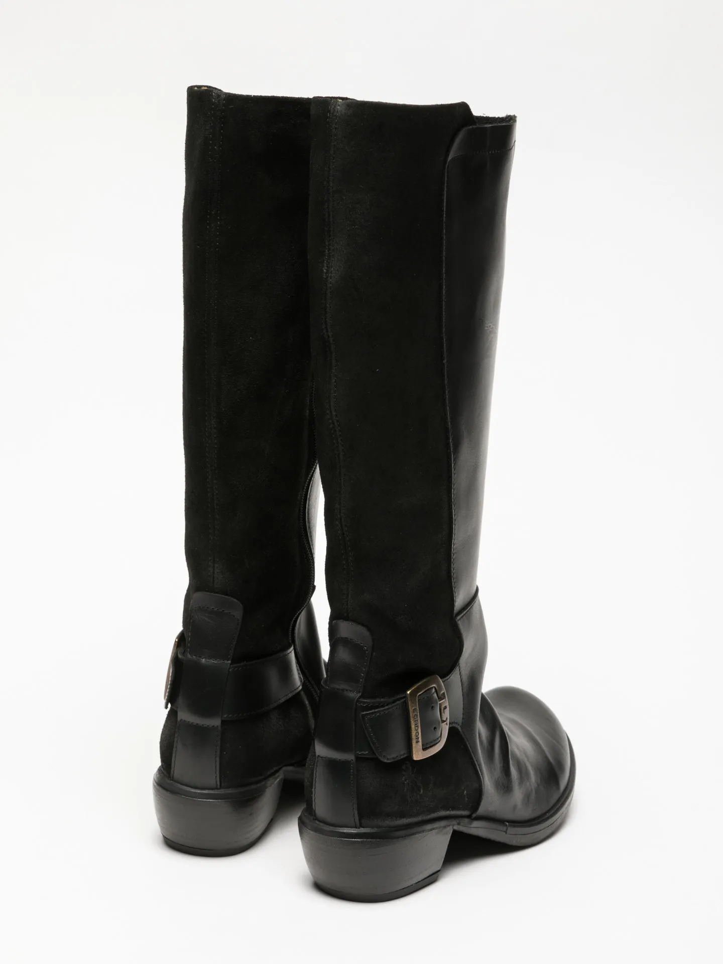 Black Knee-High Boots