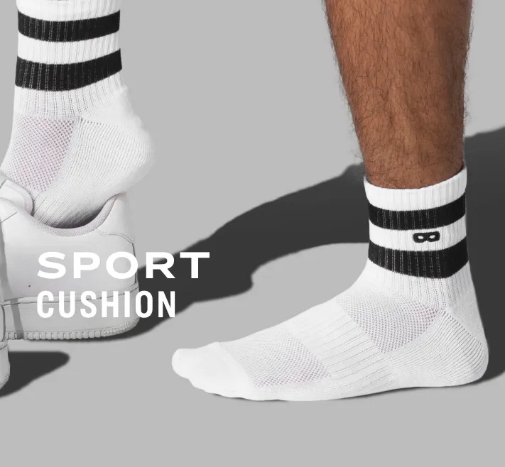 Blackout Men's Cushion Ankle Socks 3 Pack