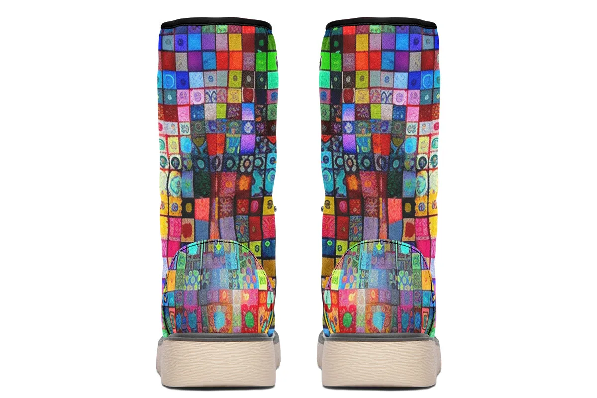 Blotter Fuzz Moon Boots