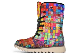 Blotter Fuzz Moon Boots