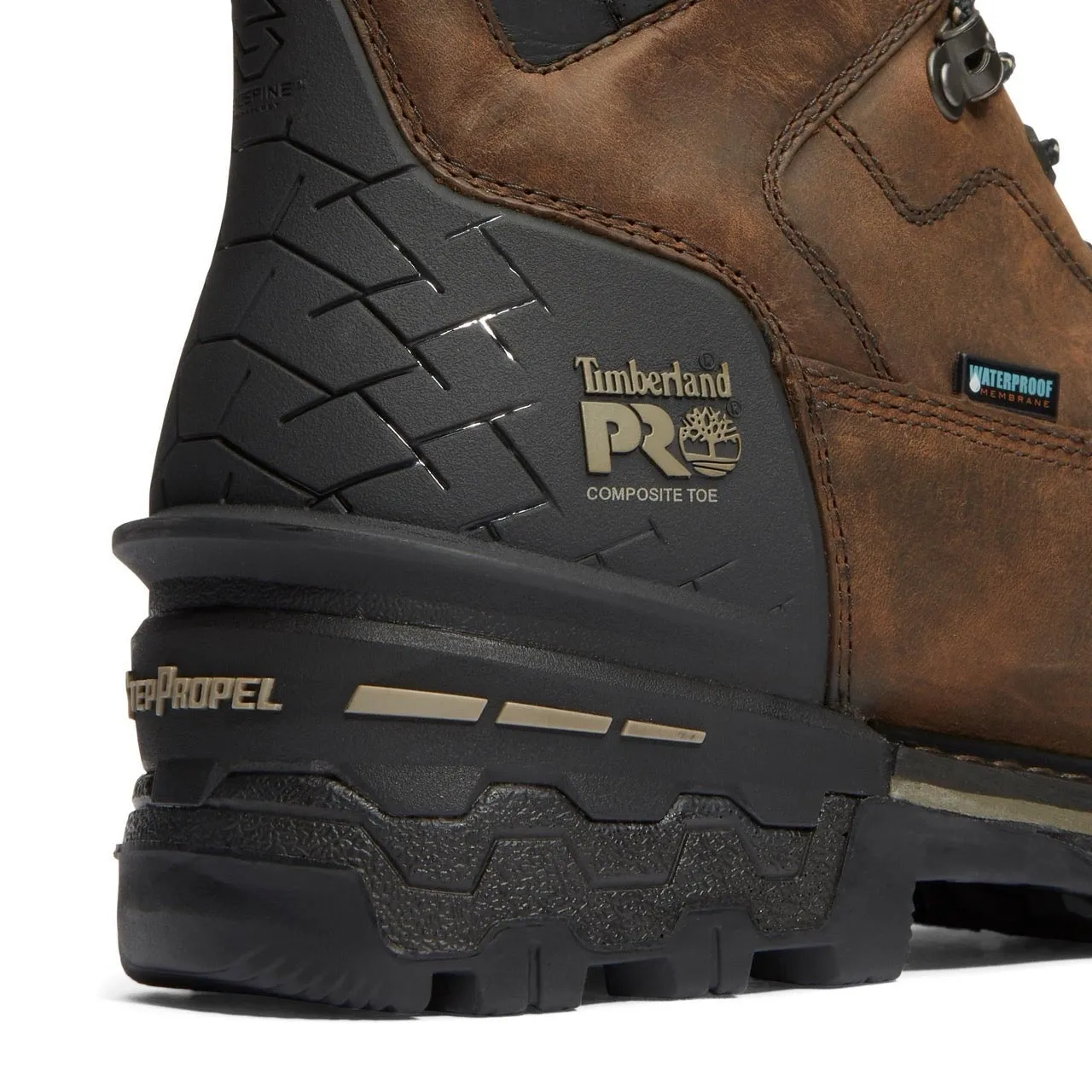 Boondock HD 6 Inch Composite-Toe Waterproof Work Boot Brown