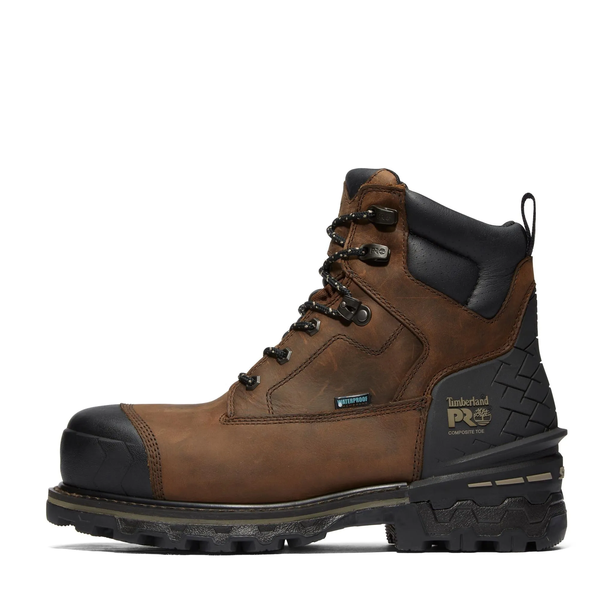 Boondock HD 6 Inch Composite-Toe Waterproof Work Boot Brown