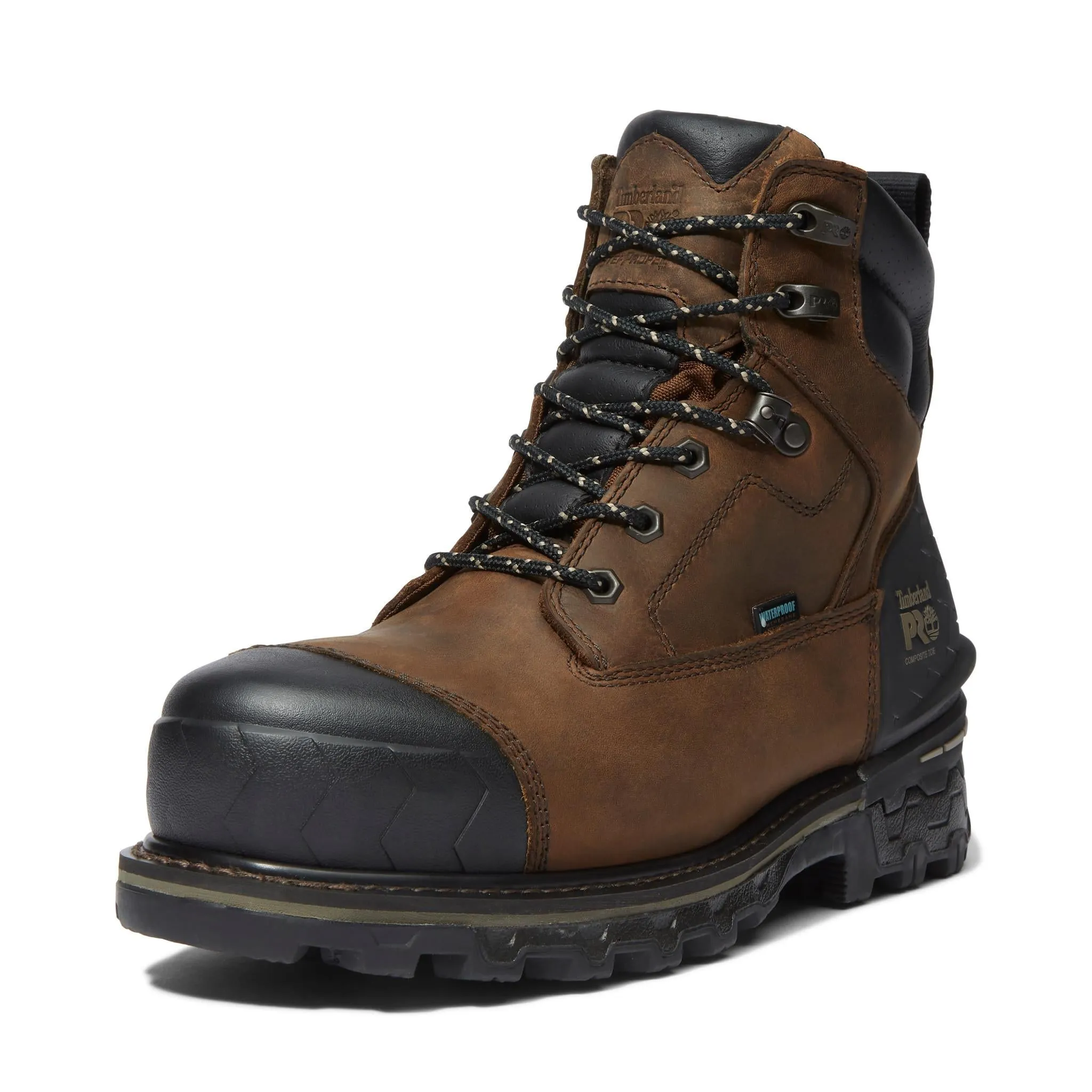 Boondock HD 6 Inch Composite-Toe Waterproof Work Boot Brown