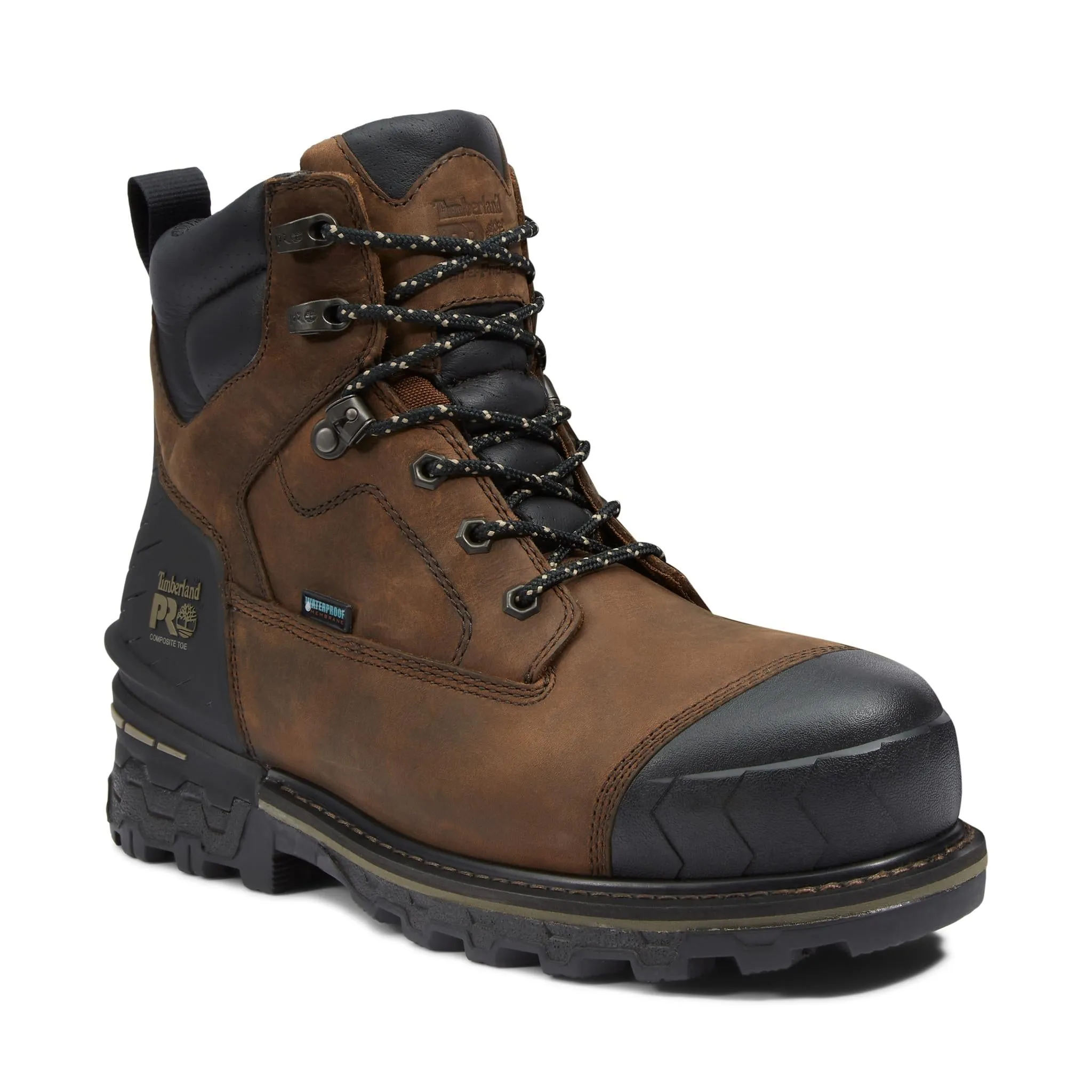 Boondock HD 6 Inch Composite-Toe Waterproof Work Boot Brown