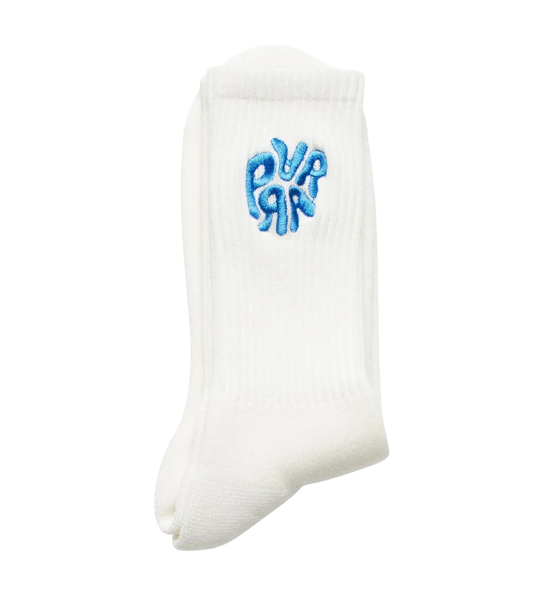 by Parra 1976 Logo Crew Socks 'Blue'