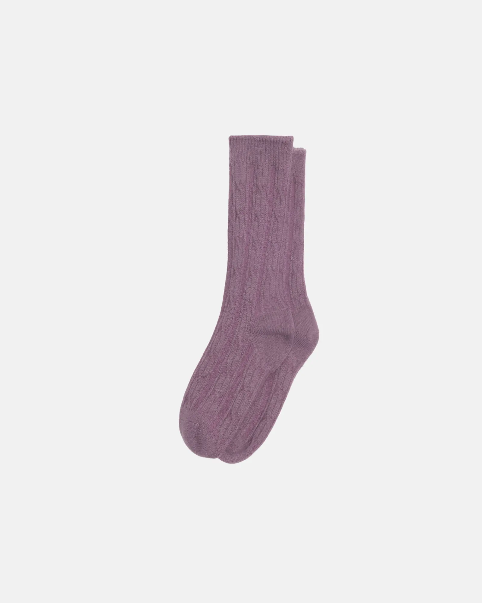 CABLE KNIT S DRESS SOCKS