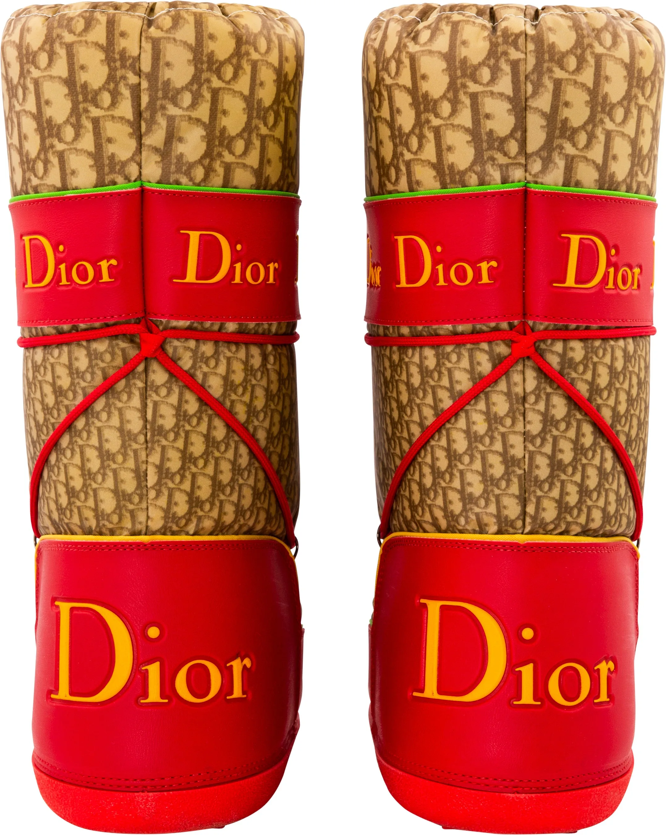 Christian Dior Rasta Diorissimo Moon Boots