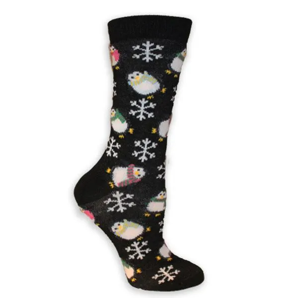 Christmas Penguins Women’s Holiday Sock