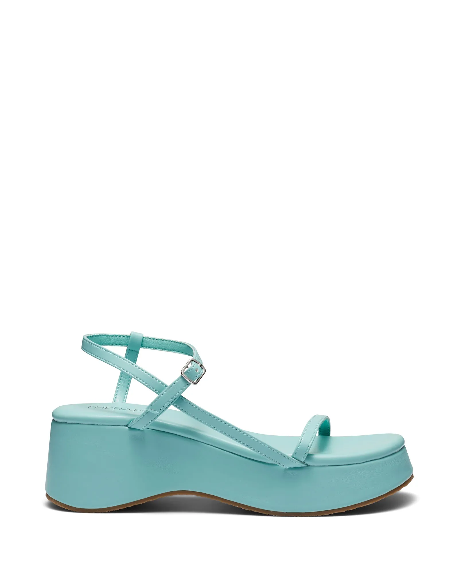 Claudia Platform Sandal Seafoam