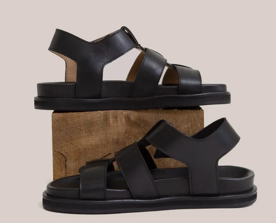 Como Sandal in Black