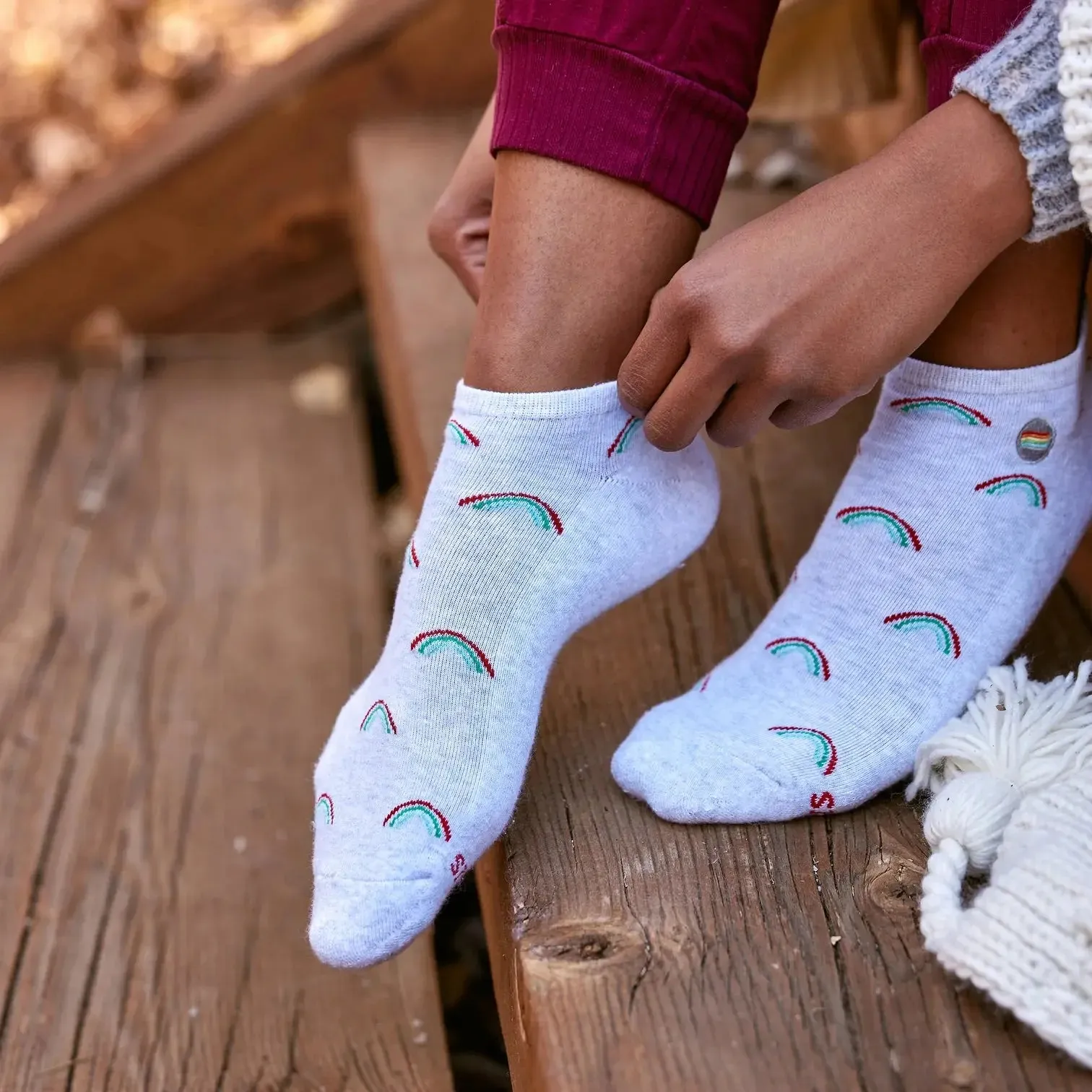 Conscious Step Organic Cotton Socks - that save lgbtq lives