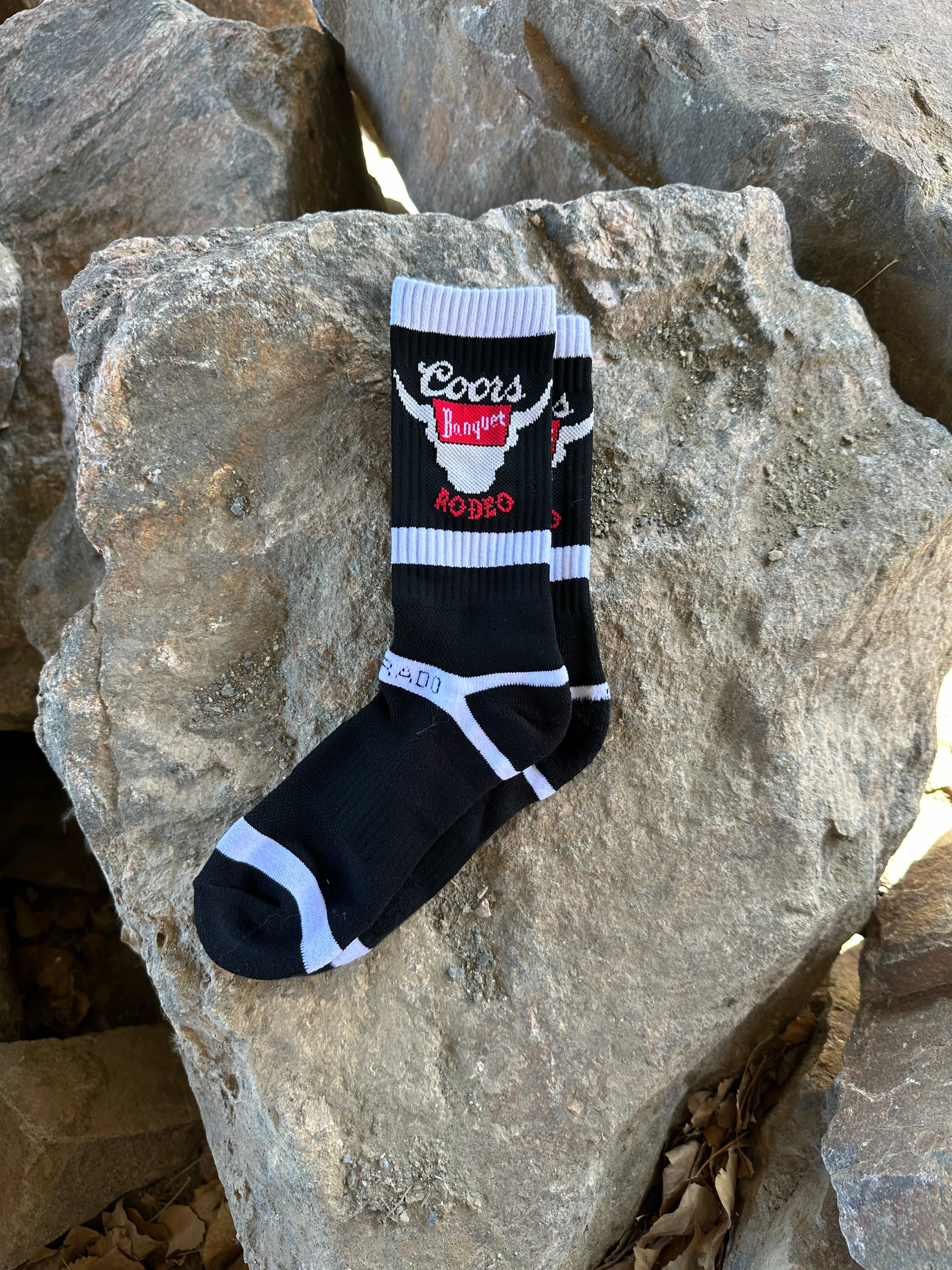 Coors Banquet Rodeo Socks