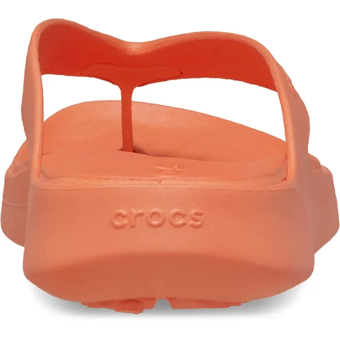 Crocs - Womens Getaway Strappy Flip Flop Sandal Sunkissed Orange