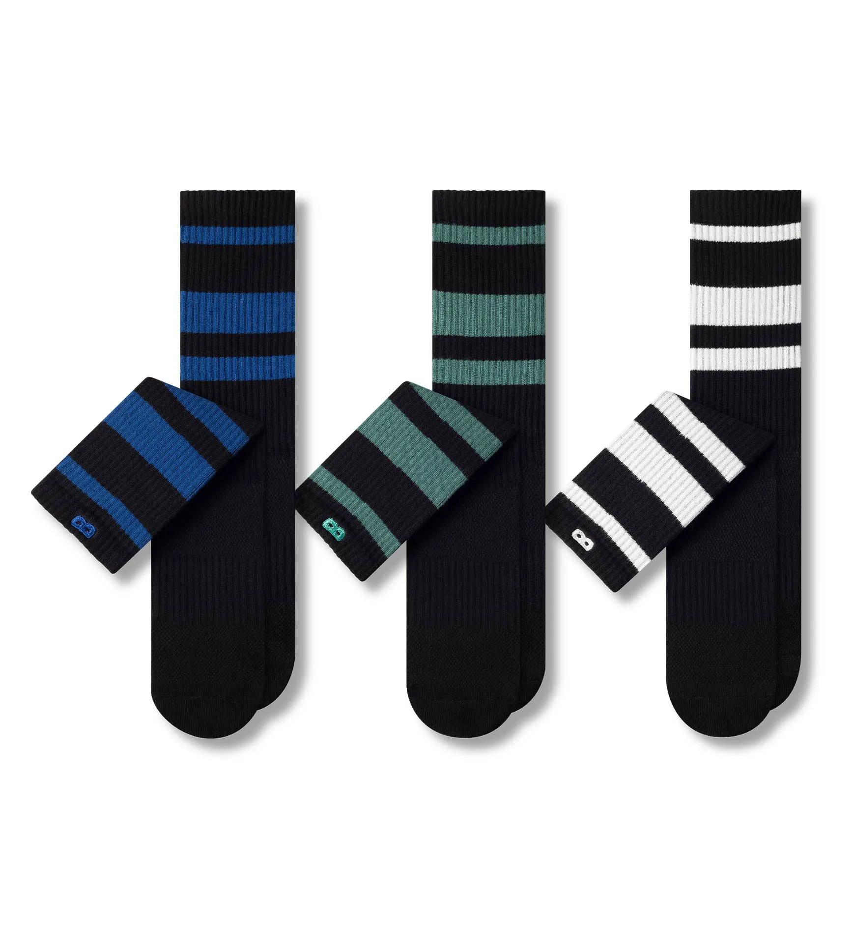 Cushion Crew Socks 3 Pack