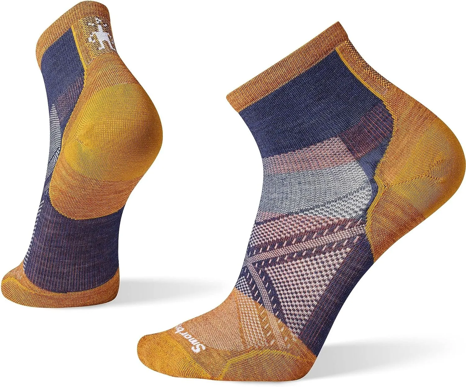 Mens Ankle Socks with Cushioned Cycle Zero Design