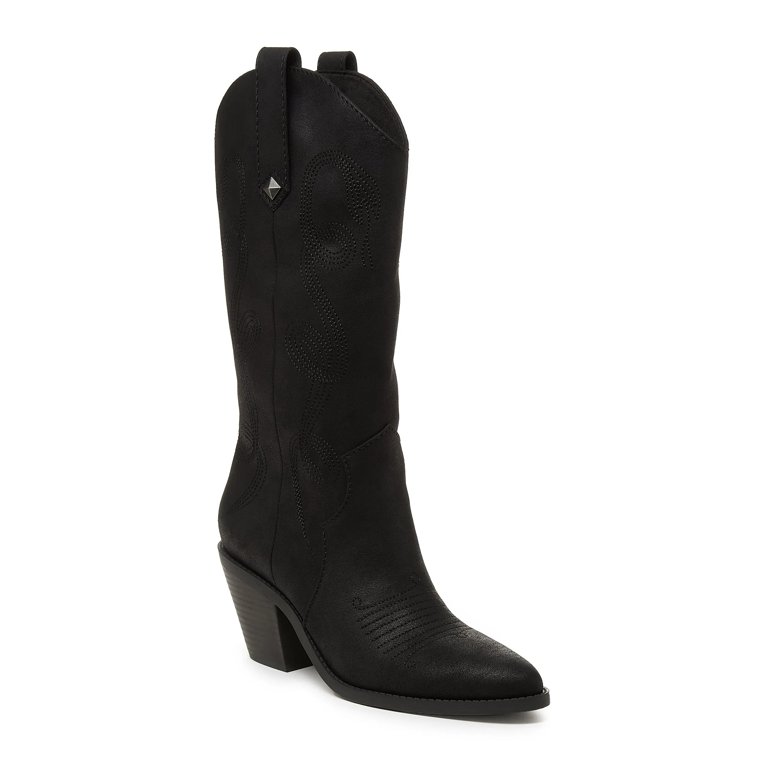 Feria Black Western Boot