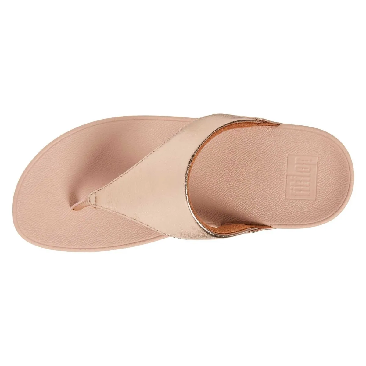 FitFlop Women's Lulu 2 Rose Gold Leather