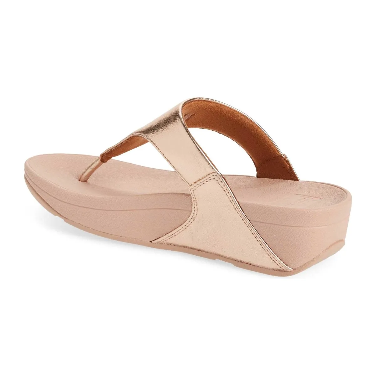 FitFlop Women's Lulu 2 Rose Gold Leather