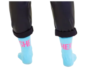 Gender Pronoun Socks - 1 pair