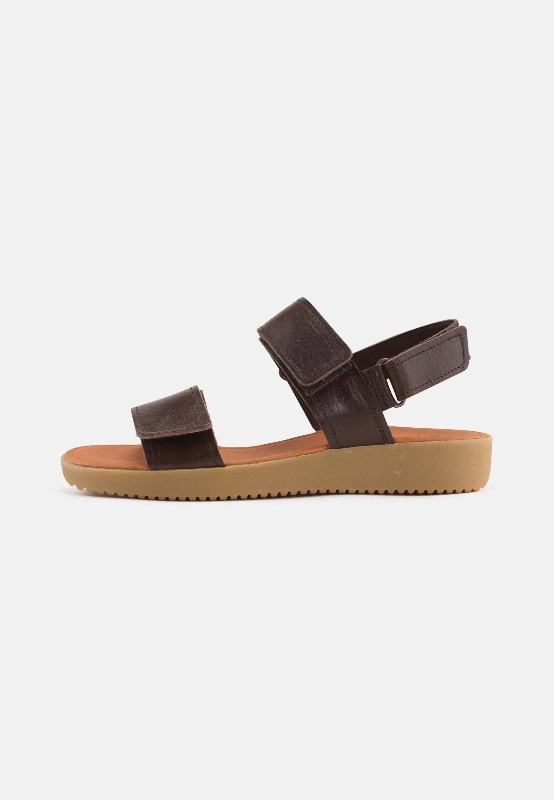 Karen Sandal Pull Up Leather - Coffee