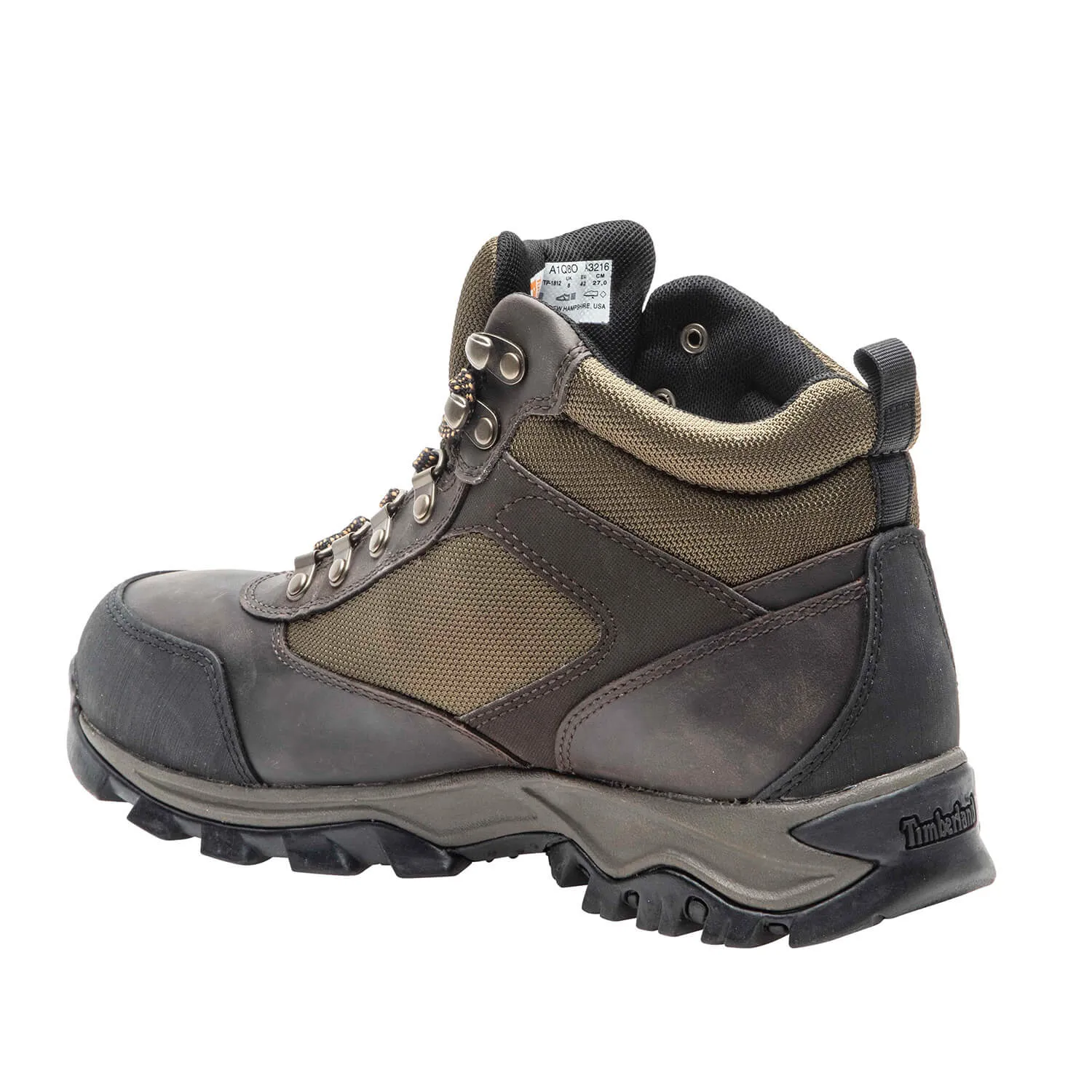 Keele Ridge Steel-Toe Waterproof Work Boot Brown