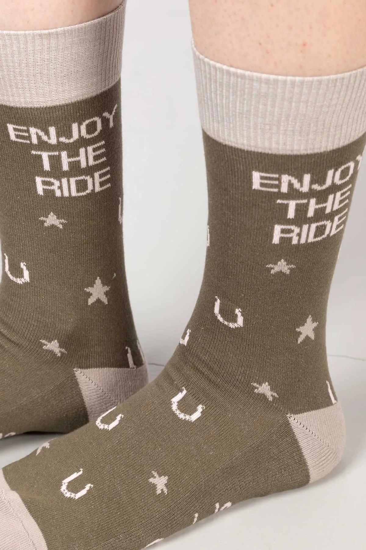 Ladies Slogan Ankle Socks