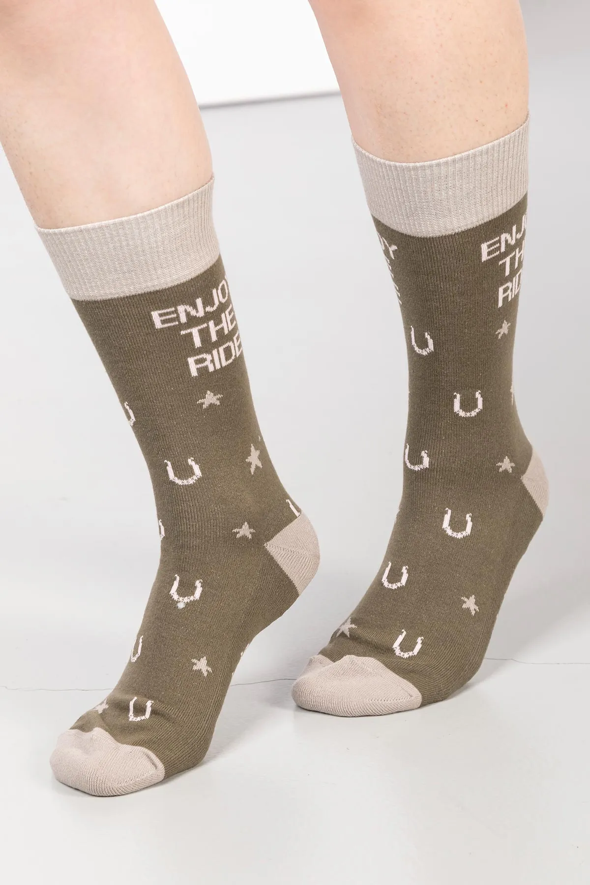 Ladies Slogan Ankle Socks