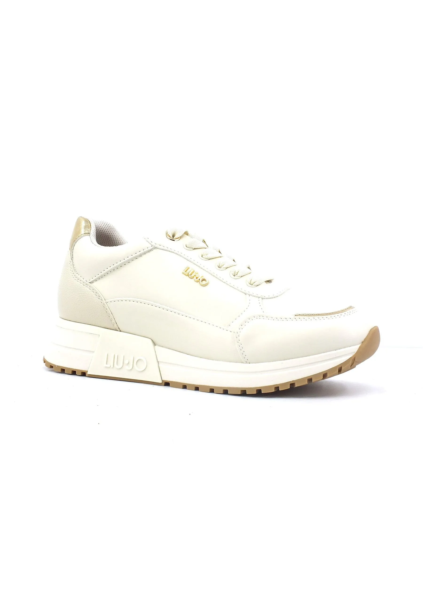 LIU JO Johanna 01 Sneaker Donna Conchiglia Bianco BF3133EX014