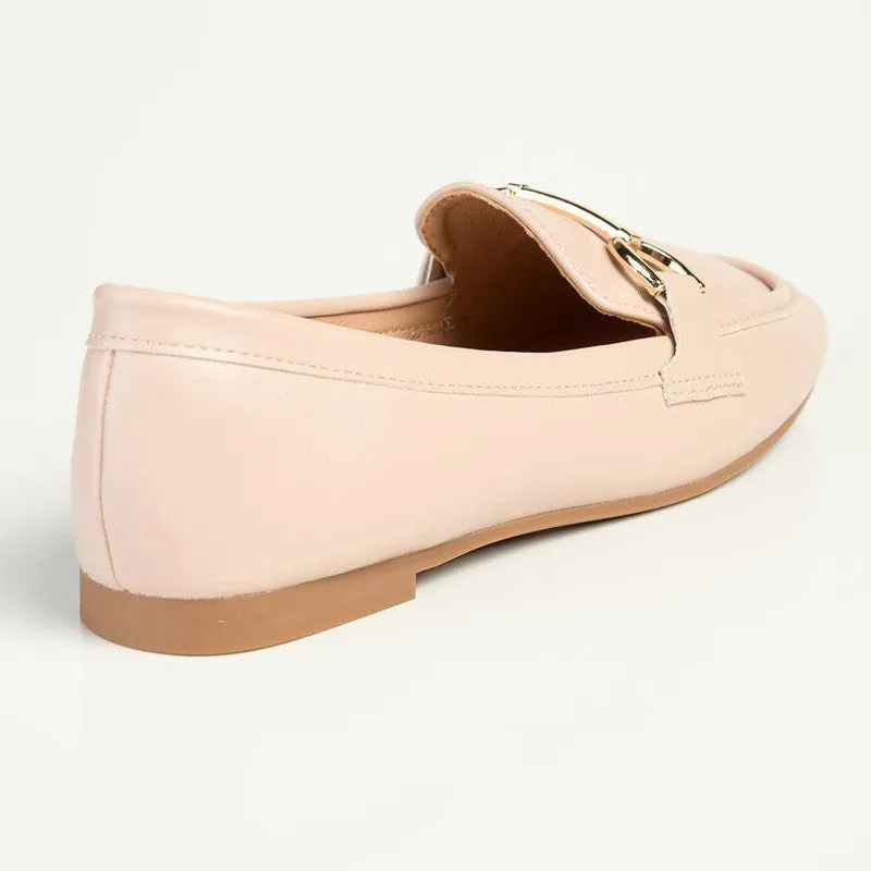 Madison Persley Slip On  Loafer - Nude