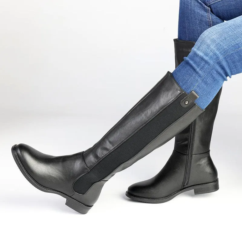 Madison Yentl Rider Boot - Black