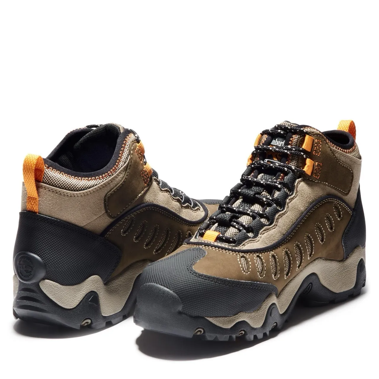 Mudslinger Steel-Toe Waterproof Work Boot Brown