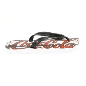 Multicolor 43/44 EUR Coca Cola mens flip flop CCA0127 OLD BLACK