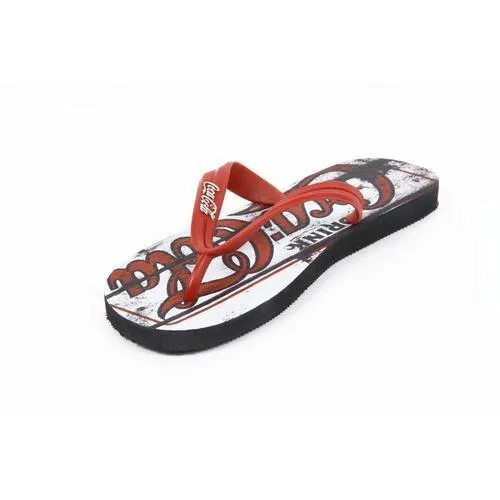 Multicolor 43/44 EUR Coca Cola mens flip flop CCA0127 OLD RED