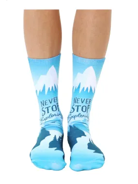 Never Stop Crew Socks