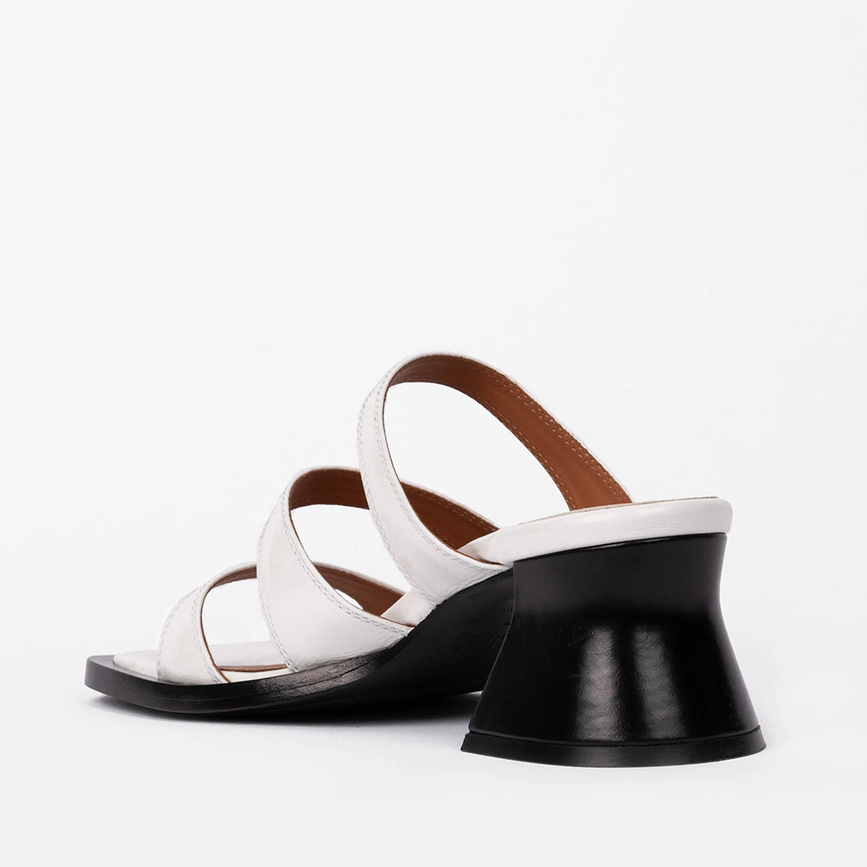 Olympia Sandal White