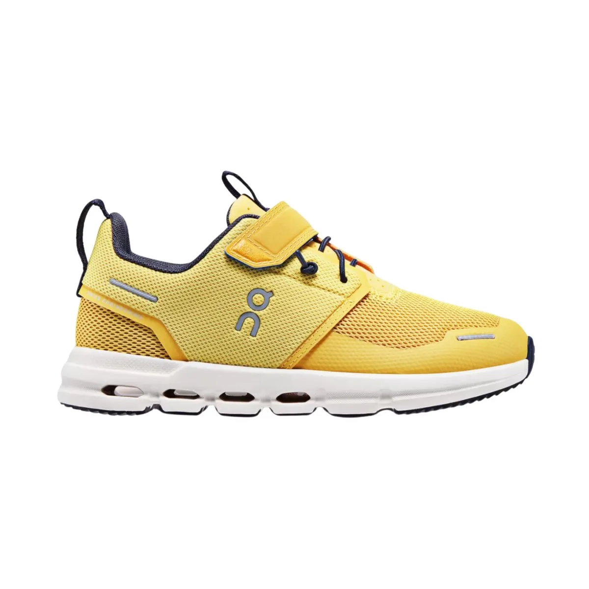 On Running Boy's CloudPlay1 Mustard/White